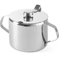 Hendi Sockerströare i rostfritt stål med lock, diameter 85 mm, 300 ml, Hendi 452103