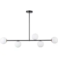 Sigma Hänglampa Gama 5 , dimbar, Svart, Vardagsrum / matsal, Metall, Modern, Pendellampa