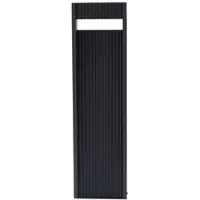 LUCANDE Utomhusbelysning , Tavion, Svart, Terrass, Aluminium, Modern