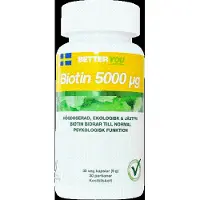 Better You Biotin 5000 100 kapslar