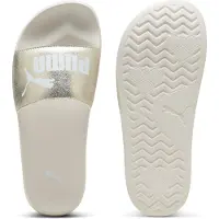 Puma Pantolette 'Leadcat 2.0' guld / vit
