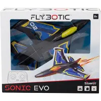 Silverlit FLYBOTIC Sonic Evo RC-flygplan, blå 31 cm