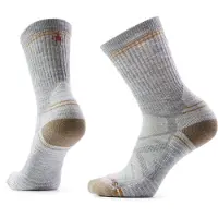 Smartwool - Vandringskläder dam - W Hike Light Cushion Crew Socks Light Grey White för UnisexNylon - Storlek 38-41 - Grå