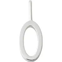Design Letters Lucky Numbers 10 mm Silver No. 008 No. 000