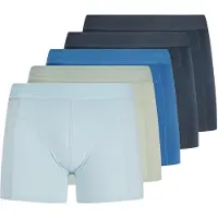 Jack & Jones Boxershorts 'JACGilli' blå / nattblå / ljusblå / pastellgrön