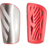 Adidas Benskydd Tiro League - Silver/lucid Red/vit, storlek M: 140-160 cm