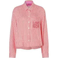 LIEBLINGSSTÜCK Blus 'EceL' röd / vit