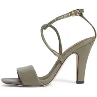 Tommy Hilfiger Leather Open Toe High Heels