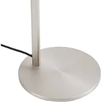LUCANDE Golvlampa , Silka, Metallisk, Arbetsrum / hemkontor, Metall, Modern