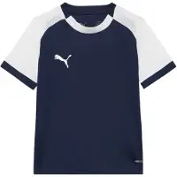 Puma Matchtröja teamLIGA26 Matchday - Marinblå/White Barn, storlek 116 cm