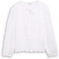 Tom Tailor Blus vit