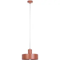 Sigma Hänglampa Rif M , dimbar, Röd, Vardagsrum / matsal, Metall, Modern, Pendellampa