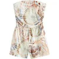 Next Jumpsuit ljusblå / mörkbrun / ljusgrön / mörklila