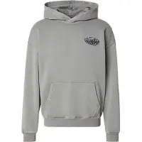 Hollister Sweatshirt 'Malone' ljusbeige / grå / lila