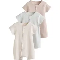 Next Sparkdräkt/body beige / mörkbeige / ljusgrå