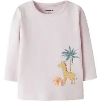 Name it T-shirt 'NBFHIA' marinblå / gul / orange / puder