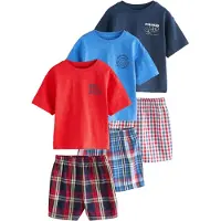 Next Pyjamas blå / marinblå / röd / svart
