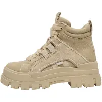 Buffalo Stövlett med snörning 'Aspha NC' beige