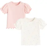 Cool Club Blus gammalrosa / vit