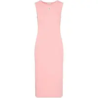 Calvin Klein Ribbed Cotton Maxi Tank Dress