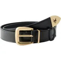 Calvin Klein Leather Tapered Hardware Belt