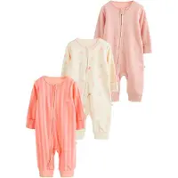 Next Pyjamas pastellgul / aprikos / gammalrosa / ljusrosa