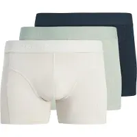 Jack & Jones Boxershorts 'JACGILLI' ecru / nattblå / pastellgrön