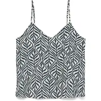 Vero Moda Topp 'VMJosie' marinblå / vit