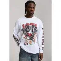 Ed Hardy T-shirt '1971 Tattoo Eagle' blodröd / svart / vit