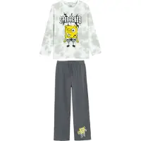 Cool Club Pyjamas 'SPONGEBOB' gul / grå / ljusgrå