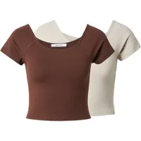 About You T-shirt 'Jale' kitt / choklad