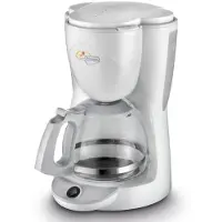 De'Longhi Cafetière filtre - DELONGHI - ICM2.1 - 1000W - 10 tasses - Blanc vit