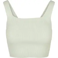Urban Classics Broderad topp mint