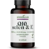 Närokällan Q10 + Selen + E 60 kapslar