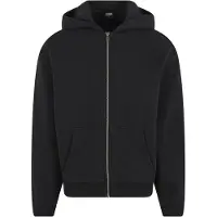 Urban Classics Fluffy Sweatshirt Med Dragkedja
