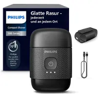 Philips Shaver 500 Series - Elektrisk kompakt rakapparat för våt- och torrakning - S591/05