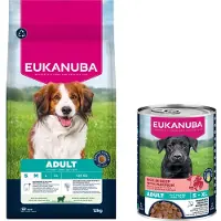 Eukanuba Hundfoder För Vuxna Små/medelstora Hundar Rikt På Lamm & Ris 12 Kg