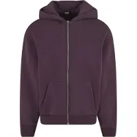 Urban Classics Fluffy Sweatshirt Med Dragkedja
