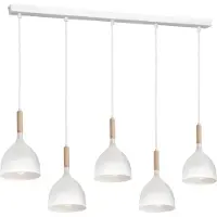 Luminex Hänglampa Noak , dimbar, Vitt / opal, Vardagsrum / matsal, Metall, Pendellampa