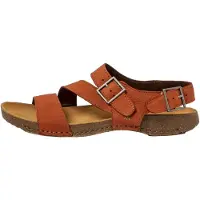 Art unisex. 109997MH0003_006 Lädersandaler 0999 I Breathe orange (46), Hud, Karta, Spänne, Casual