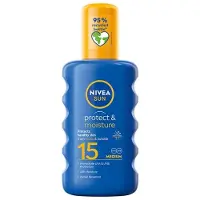 Nivea SPF 15 Protect & Moisture Medium Skydd Sollotion - 200 ml