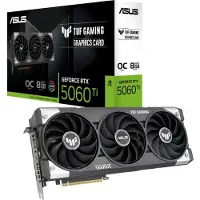 Asus TUF Gaming GeForce RTX 5060 Ti 8GB - OC Edition - grafikkort - GeForce RTX 5060 Ti - 8 GB GDDR7 - PCI Express 5.0 - 3 x DisplayPort, HDMI