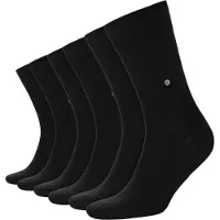 Burlington Uni 6-pack Svart Storlek