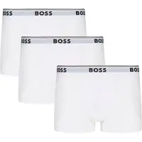 BOSS Kort Boxershorts Power 3-pack 100 Vit Storlek