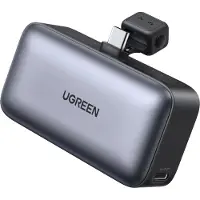 UGREEN powerbank 5000 mAh / bärbar laddare med USB-C-kontakt / 20 W nödladdare med digital display