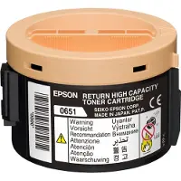 Epson S050651 svart toner hög kapacitet (original)