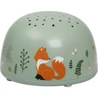 A Little Lovely Company Projektorlampa - 14x9 cm - Forest Fri - - One Size - Nattlampa