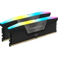Corsair VENGEANCE RGB DDR5 Internminne Desktop Kit DDR5 32 GB 2 x 16 GB On-ECC 5200 MHz 288-polig DIMM CL40-40-40-77 CMH32GX5M2B5200Z40K