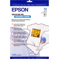 Epson Transferpapper t-shirt A4 | white/light textiles | C13S041154 | 10 ark