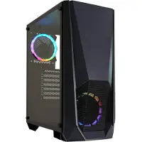 Xilence Power X505.ARGB Midi-Tower Datorchassi Svart